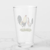 Verre Poulets dorés (Dos)