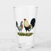 Verre Poulets dorés (Devant)