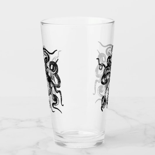 Verre poulpe (Gauche)