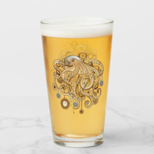 Verre Poulpe Steampunk Rétro Fantastique Mécanique