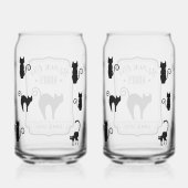 Verre pour amateur de chats effrayants (Droite)