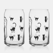 Verre pour amateur de chats effrayants (Verso)