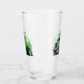 Verre pour camion à ordures de dessin (Gauche)