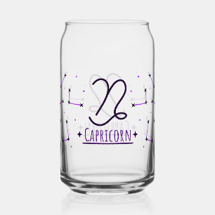 Verre pour canette Capricorne Zodiaque Boissons