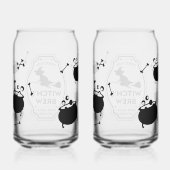 Verre pour canette de bière à l'esthétique de sorc (Droite)