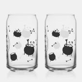 Verre pour canette de bière à l'esthétique de sorc (Verso)