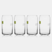 Verre pour canette FRESH (ensemble de 4) (Gauche)
