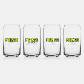 Verre pour canette FRESH (ensemble de 4)