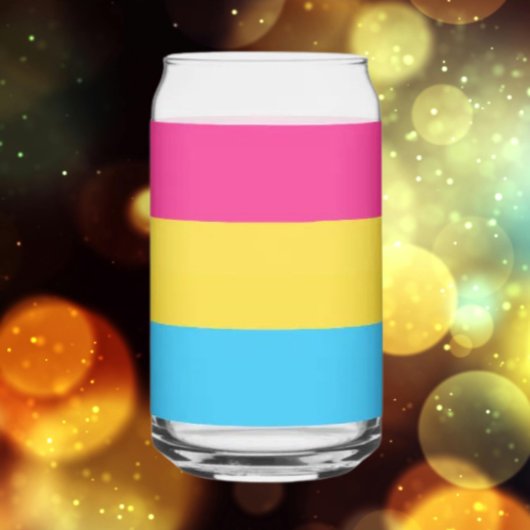 Verre pour canette Pan Pride