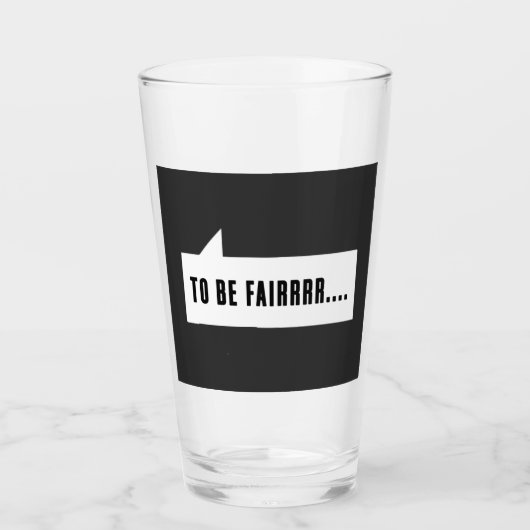 Verre pour être équitable letterkenny Glass Cup (Devant)