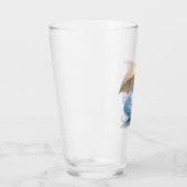 Verre pour la fête des Pères | Conception d'oiseau (Gauche)