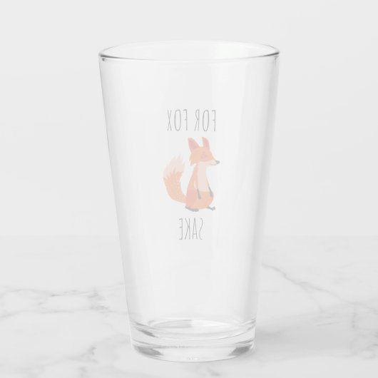 Verre Pour le saké renard (Dos)