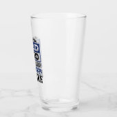 Verre Pour Papa Bod Père Figure Funny Bière Humour (Gauche)