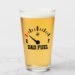 Verre Pour papa Fête des pères de carburant amusant Humo