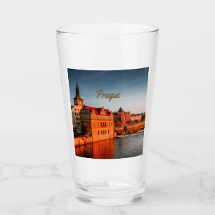Verre Prague Capitale de la République tchèque