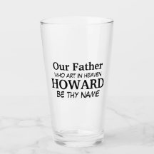 Prayer Pint Glass de seigneur