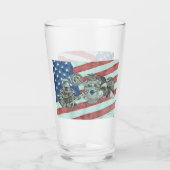 Verre Premier répondeur patriotique (Dos)