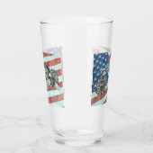 Verre Premier répondeur patriotique (Gauche)