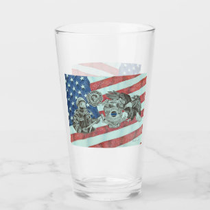 Verre Premier répondeur patriotique