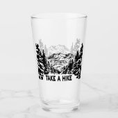 Verre Prenez une citation Hippique paysage montagnard mo (Devant)