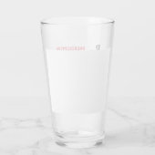 Verre Prescription RX pour la bière (Dos)