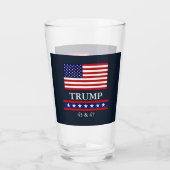 VERRE PRÉSIDENT DONALD TRUMP GLASS (Dos)
