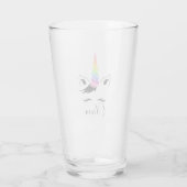 Verre Pretty Pastel Unicorn (Dos)