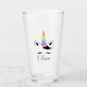Verre Pretty Pastel Unicorn (Devant)