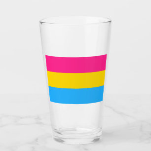Verre Pride transexuelle (drapeau panaché)