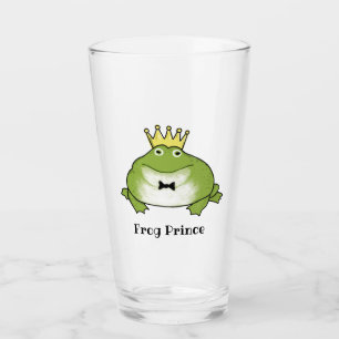 Verre Prince de grenouille personnalisé   Conte aux fées