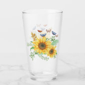 Verre printemps de tournesol (Devant)