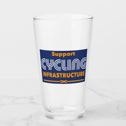 Verre Prise en charge de l'infrastructure cyclable (Devant)