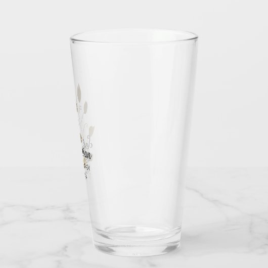 Verre Privilège de mariage d'or (Gauche)