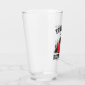 Verre Pro Boxer AJOUTER NOM Gants rouges Boxer Ring Trai (Droite)