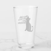 Verre pro-chats pro-choix pro-féminisme (Dos)