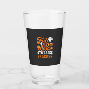 Verre Prof enseignant de 4e année Halloween Fab-BOO-Lous