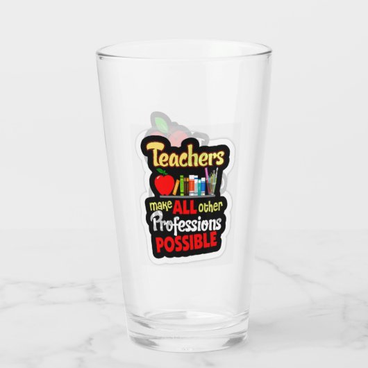 Verre Professeur (Dos)