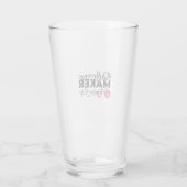 Verre Professeur Art Différence Maker Vie de l'enseignan (Dos)