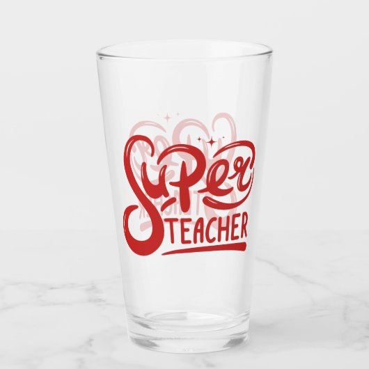 Verre Professeur superbe (Devant)