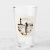 Verre Promenade au phare côtier (Dos)