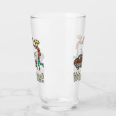 Verre Promenade de chiens (Gauche)