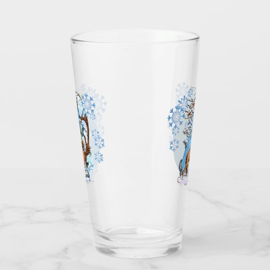 Verre Promenade d'hiver (Gauche)