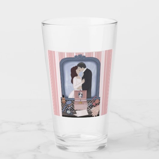 Verre Promesse rose (Devant)