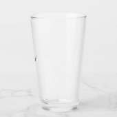Verre Promotion de la marque 16oz (Gauche)