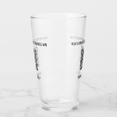 Verre promotionnel de numérisation de code QR - vo (Gauche)