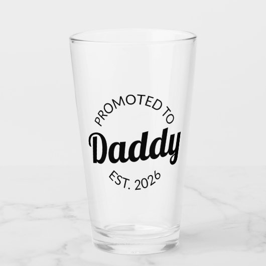 Verre Promu À Daddy Est. 2026 I (Devant)
