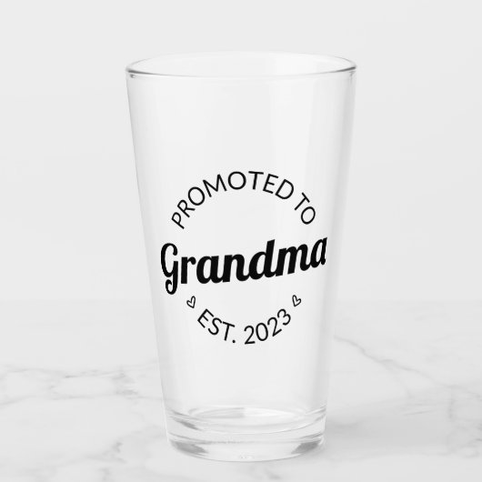 Verre Promu À Grand-Mère Est. 2023 I (Devant)