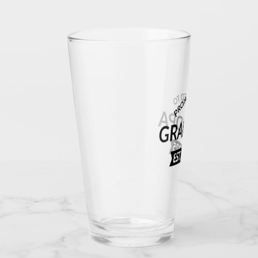 Verre Promu À Grand-Père Est. 2025 II (Droite)