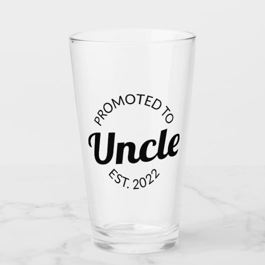 Verre Promu À Oncle Est. 2022 I (Devant)