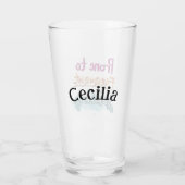 Verre Prone au déversement fréquent (Dos)